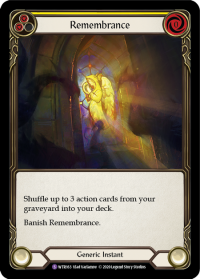 flesh and blood welcome to rathe remembrance foil