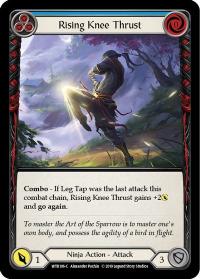 flesh and blood welcome to rathe rising knee thrust blue