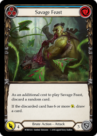 flesh and blood welcome to rathe savage feast blue