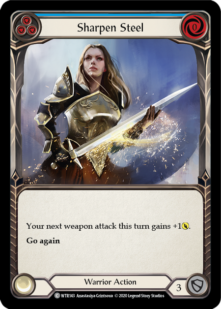 Sharpen Steel (Blue) (FOIL)