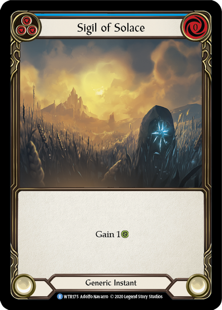 Sigil of Solace (Blue) (FOIL)