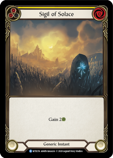 Sigil of Solace (Yellow) (FOIL)