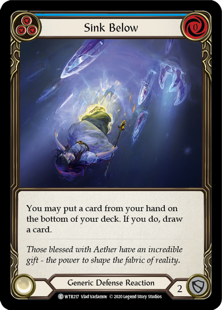 Sink Below (Blue) (FOIL)