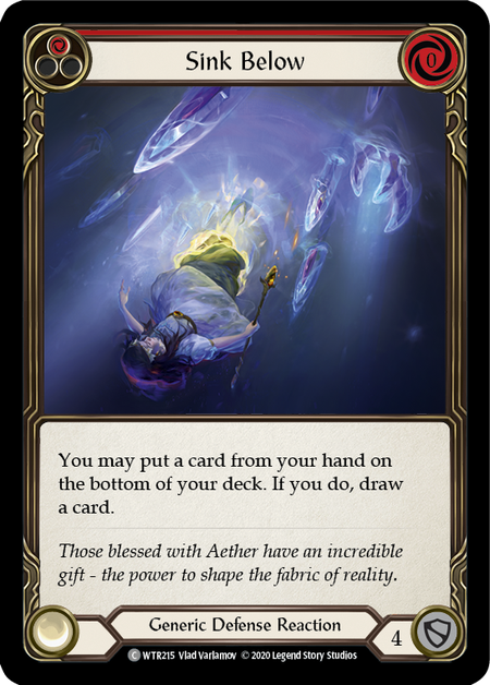 Sink Below (Red) (FOIL)