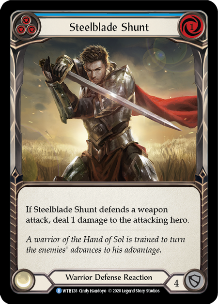 Steelblade Shunt (Blue) (FOIL)