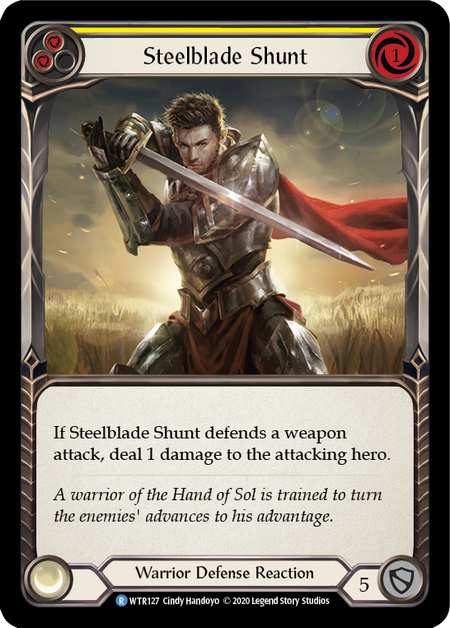 Steelblade Shunt (Yellow) (FOIL)