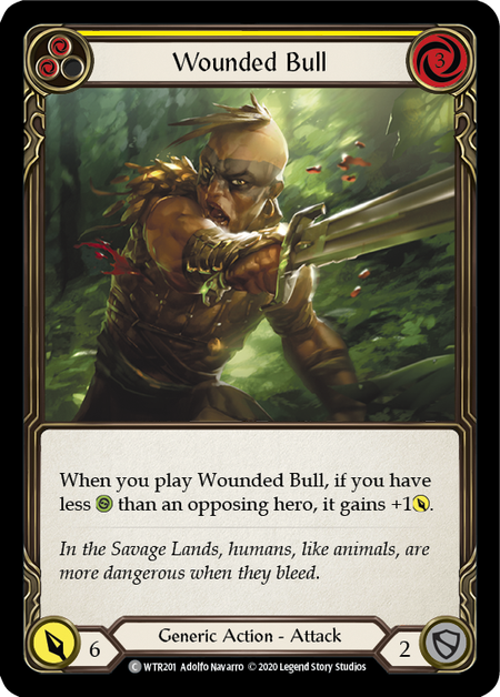 Wounded Bull (Yellow) (FOIL)