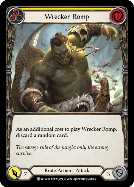 Wrecker Romp (Yellow) (FOIL)