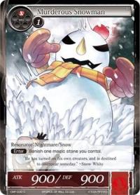 force of will crimson moons fairy tale murderous snowman