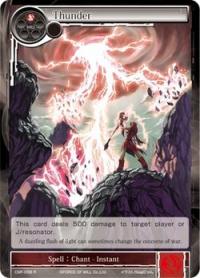 force of will crimson moons fairy tale thunder