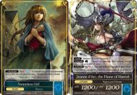 force of will crimson moons fairy tale nameless girl jeanne d arc the flame of hatred