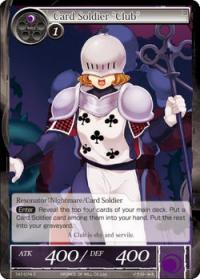 force of will the castle of heaven and the two towers card soldier club