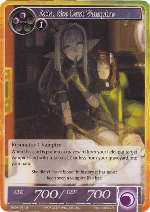 Aria, the Last Vampire (FOIL)