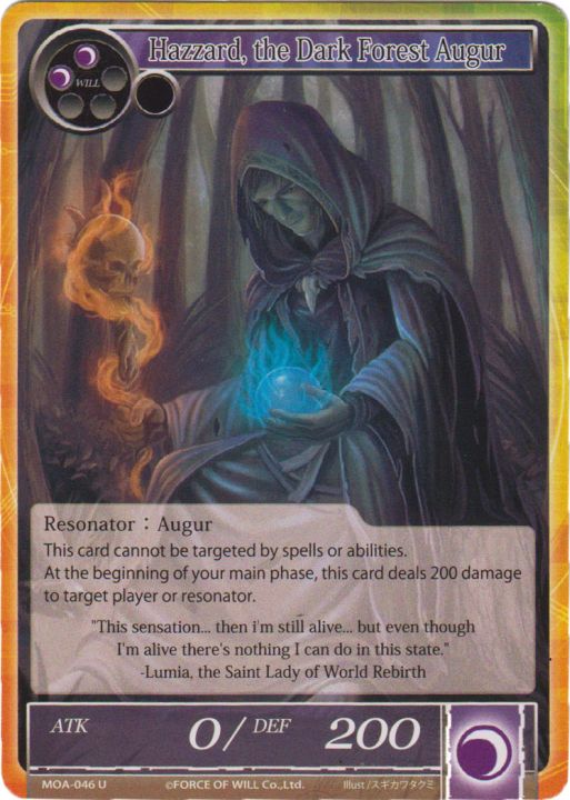 Hazzard, the Dark Forest Augur (FOIL)