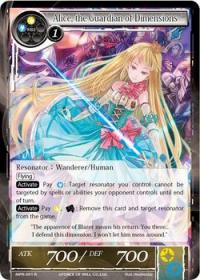 force of will the moon priestess returns alice the guardian of dimensions