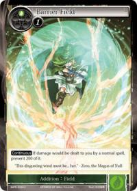 force of will the moon priestess returns barrier field