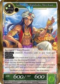 force of will the moon priestess returns sinbad the windrider merchant