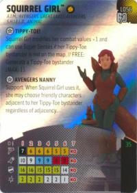 heroclix avengers 60th anniversary squirrel girl l056
