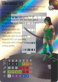 heroclix dc notorious cheshire l070