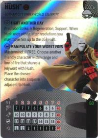 heroclix dc notorious hush l037a