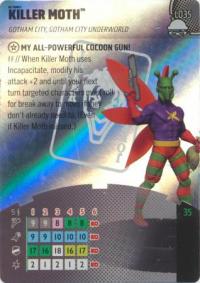 heroclix dc notorious killer moth l035