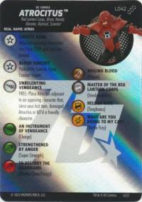 heroclix heroclix batman team up atrocitus l042