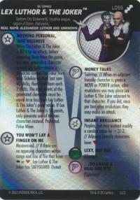 heroclix heroclix batman team up lex luthor the joker l059