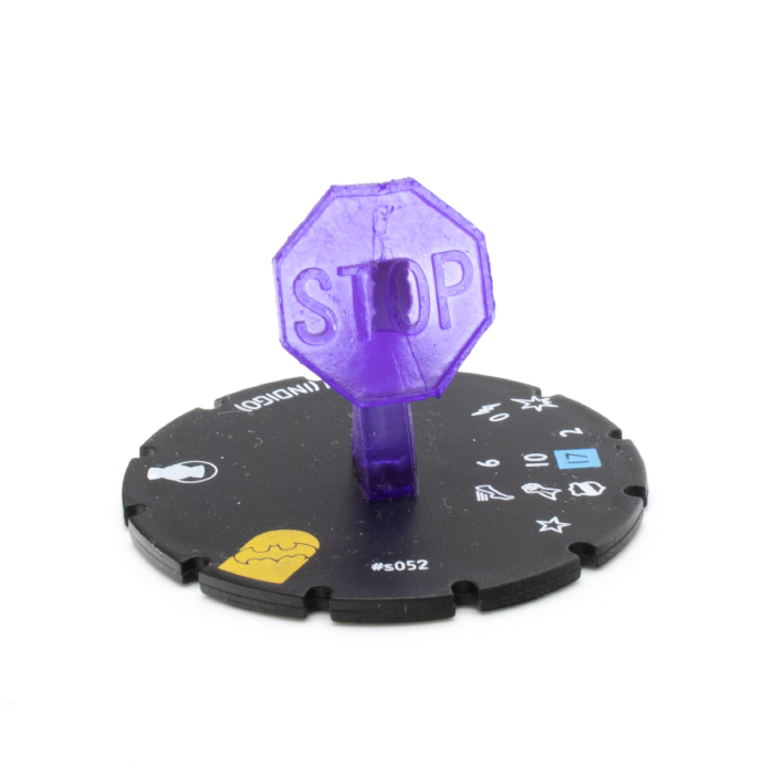 Stop Sign (Indigo) - s052