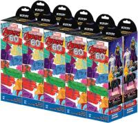 heroclix heroclix sealed product marvel avengers 60th anniversary booster brick w topper