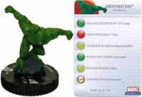 heroclix incredible hulk abomination 206