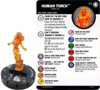 heroclix marvel fantastic four human torch 038