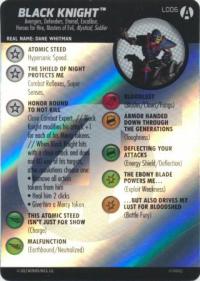 heroclix marvel heroclix avengers forever black knight l006