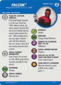 heroclix marvel heroclix avengers forever falcon 006 1