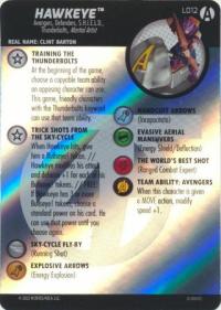 heroclix marvel heroclix avengers forever hawkeye l012
