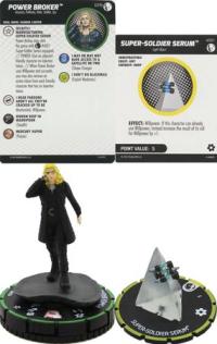 heroclix marvel studios disney plus power broker with super soldier serum 031b s001