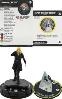 heroclix marvel studios disney plus sharon carter with super soldier serum 031a s001