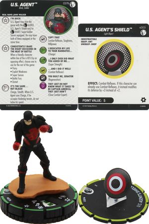 U.S. Agent with U.S. Agent's Shield - 037b & s003