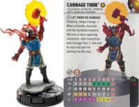 heroclix spider man beyond amaizing carnage thor 057