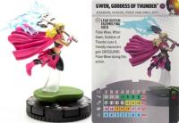heroclix spider man beyond amaizing gwen goddess of thunder 068