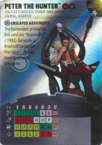 heroclix spider man beyond amaizing peter the hunter l039b
