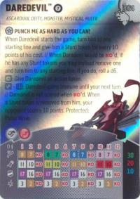 heroclix wheels of vengeance daredevil l054