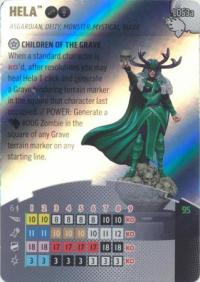heroclix wheels of vengeance hela l053a