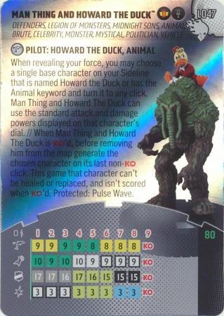 Man Thing and Howard the Duck - L047