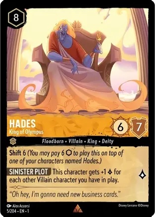 Hades - King of Olympus - Oversized Promo