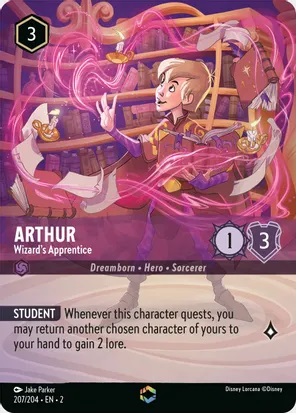 Arthur - Wizard's Apprentice (Alternate Art)