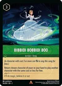 lorcana rise of the floodborn bibbidi bobbidi boo