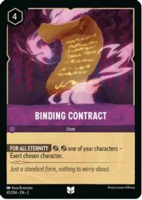 lorcana rise of the floodborn binding contract