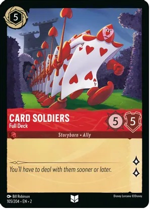 Card Soldiers - Full Deck - Foil