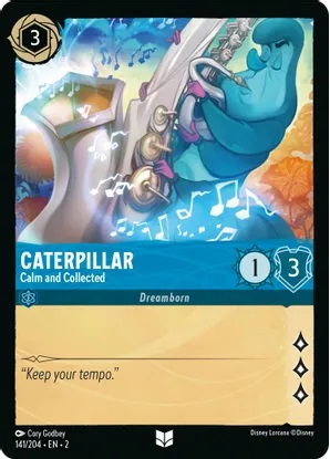 Caterpillar - Calm and Collected - Foil