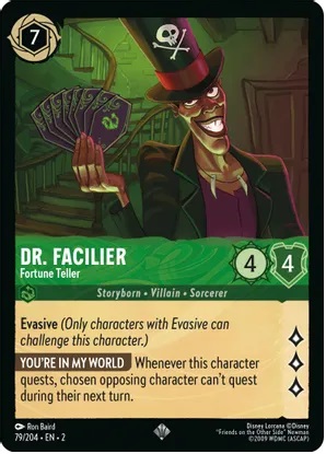 Dr. Facilier - Fortune Teller - Foil